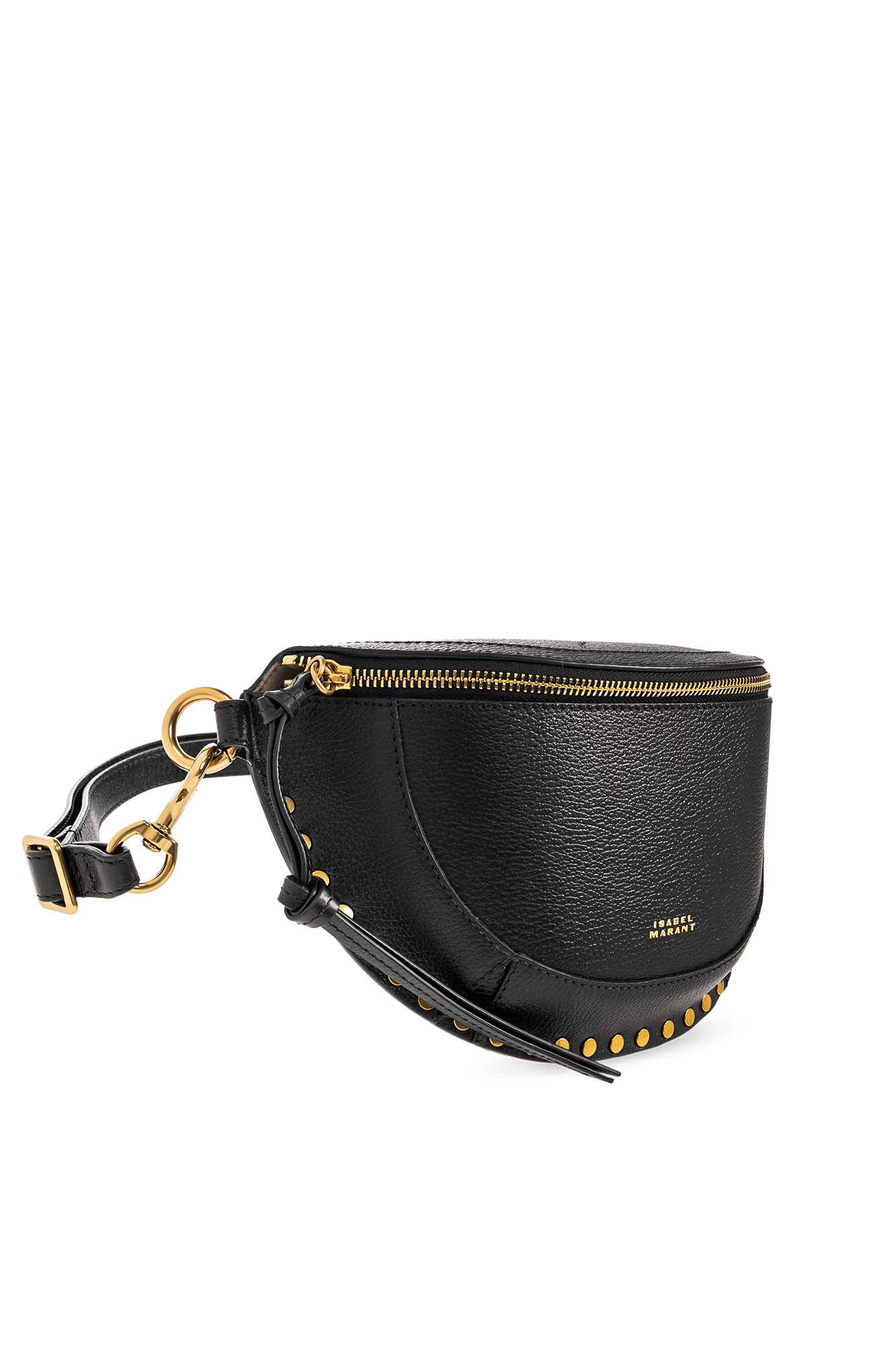 Isabel Marant BO0192FAC1A22S01BK 関税送料込 OSKAN SOFT ZIPPED BAG Woman black | ISABEL MARANT Official